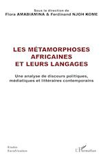 Les métamorphoses africaines et leurs langages