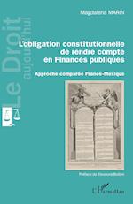 L'obligation constitutionnelle de rendre compte en Finances publiques