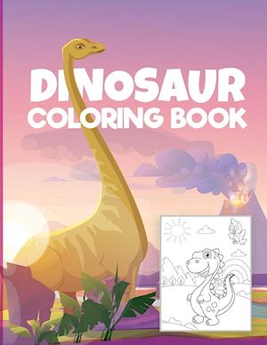 Dinosaur coloring book for kids