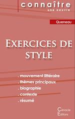 Fiche de lecture Exercices de style de Raymond Queneau (Analyse littéraire de référence et résumé complet)