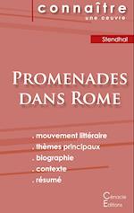 Fiche de lecture Promenades dans Rome (Analyse littéraire de référence et résumé complet)