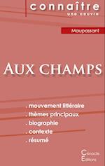 Fiche de lecture Aux champs de Maupassant (Analyse littéraire de référence et résumé complet)