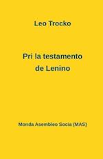 Pri La Testamento de Lenino