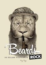 Beards Rock: 30 Deluxe Postcards