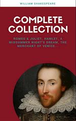 Complete Works of William Shakespeare (37 plays, 160 sonnets and 5 Poetry Books With Active Table of Contents) (Lecture Club Classics)