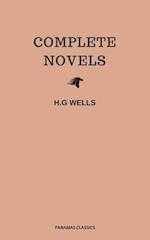 The Complete Novels of H. G. Wells (Over 55 Works: The Time Machine, The Island of Doctor Moreau, The Invisible Man, The War of the Worlds, The History of Mr. Polly, The War in the Air and many more!)