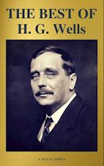 THE BEST OF H. G. Wells (The Time Machine The Island of Dr. Moreau The Invisible Man The War of the Worlds...) ( A to Z Classics)