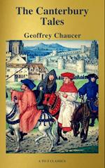 Canterbury Tales (Best Navigation, Free AudioBook) ( A to Z Classics)