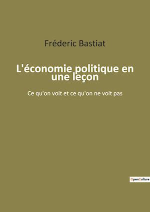 L'économie politique en une leçon