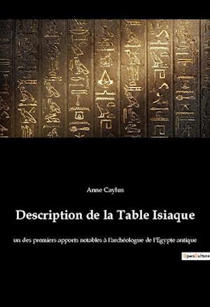 Description de la Table Isiaque