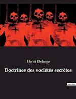 Doctrines des sociétés secrètes