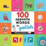 100 opposite words in polish: Bilingual picture book for kids: english / polish with pronunciations 