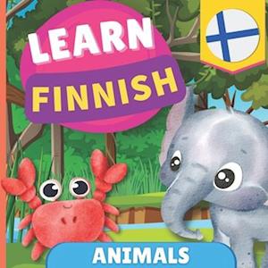 Learn finnish - Animals: Picture book for bilingual kids - English / Finnish - with pronunciations