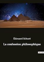 La confession philosophique