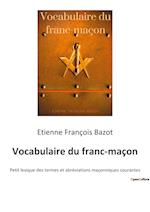 Vocabulaire du franc-maçon