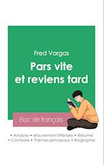 Réussir son Bac de français 2023 : Analyse du roman Pars vite et reviens tard de Fred Vargas