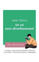 Réussir son Bac de français 2023 : Analyse du roman Un roi sans divertissement de Jean Giono