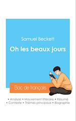 Réussir son Bac de français 2024 : Analyse de la pièce Oh les beaux jours de Samuel Beckett