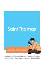Réussir son Bac de philosophie 2024 : Analyse du philosophe Saint Thomas