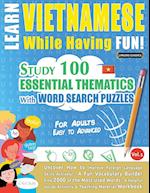 LEARN VIETNAMESE WHILE HAVING FUN! - FOR ADULTS