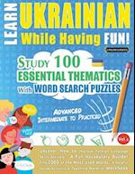 LEARN UKRAINIAN WHILE HAVING FUN! - ADVANCED