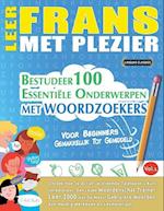 LEER FRANS MET PLEZIER - VOOR BEGINNERS