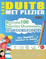 LEER DUITS MET PLEZIER - VOOR BEGINNERS