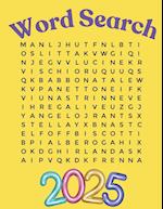 Word Search Puzzle Book 2025 Large Print