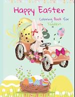 Happy Easter Coloring Book for Toddlers