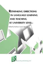 Rethinking directions in language learning and teaching at university level 