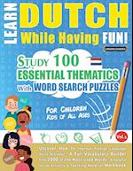 LEARN DUTCH WHILE HAVING FUN! - FOR CHILDREN