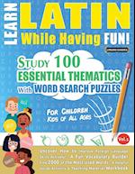 LEARN LATIN WHILE HAVING FUN! - FOR CHILDREN