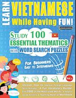 LEARN VIETNAMESE WHILE HAVING FUN! - FOR BEGINNERS