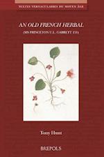 Tvma 04 an Old French Herbal (MS Princeton U.L. Garrett 131), Hunt
