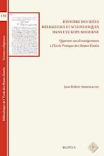 BEHE 150 Histoire des idees religieuses et scientifiques dans lEurope moderne