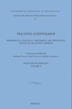 Tractatio Scripturarum. Philological, Exegetical, Rhetorical, and Theological Studies on Augustine's Sermons