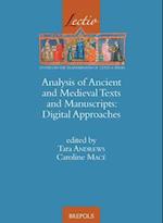 Analysis of Ancient and Medieval Texts and Manuscripts