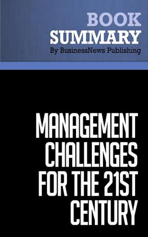 Summary: Management Challenges for the 21st Century