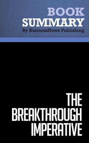 Summary: The Breakthrough Imperative