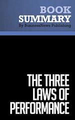 Summary: The Three Laws of Performance