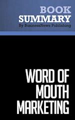 Summary: Word of Mouth Marketing