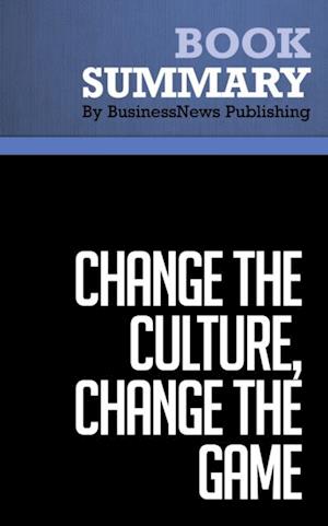 Summary: Change the Culture, Change the Game