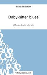 Fiche de lecture : Baby-sitter blues de Marie-Aude Murail