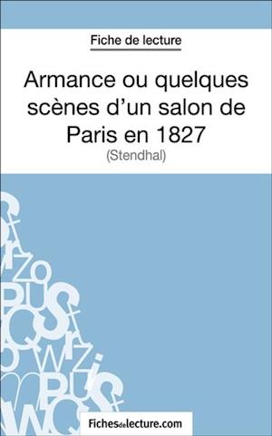 Armance ou quelques scènes d''un salon de Paris en 1827