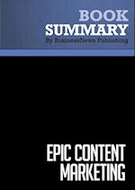 Summary: Epic Content Marketing