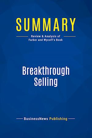 Summary: Breakthrough Selling