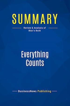 Summary: Everything Counts