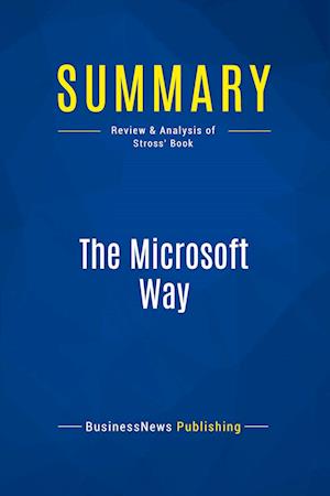 Summary: The Microsoft Way