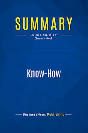 Summary: Know-How