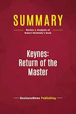 Summary: Keynes: Return of the Master